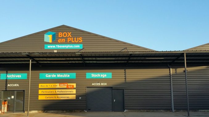 1Box en Plus, le garde-meuble qui cartonne à Nantes ! Les locaux du garde-meuble 1Box en Plus