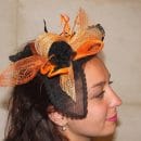 Porter un chapeau Bibi pour une réception ou un mariage