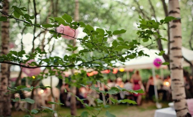 mariage en plein air