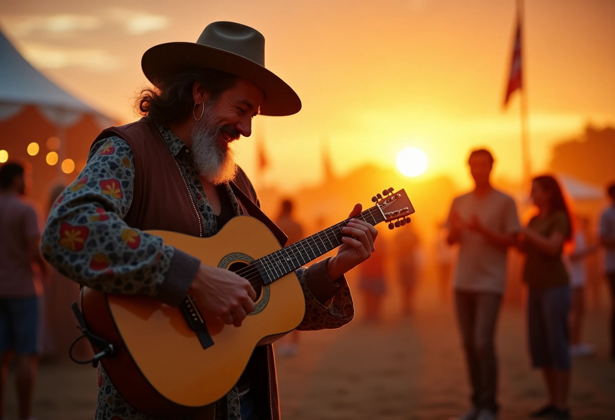 guitariste manouche