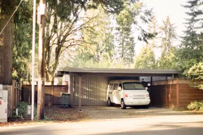 Carport en bois