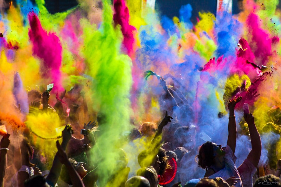 Holi, le festival des couleurs