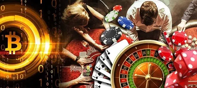 joueurs de casino qui misent en cryptomonnaie