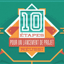 Infographie : 10 étapes pour un lancement de projet efficace: une liste de contrôle pour chefs de projet
