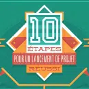 Infographie : 10 étapes pour un lancement de projet efficace: une liste de contrôle pour chefs de projet