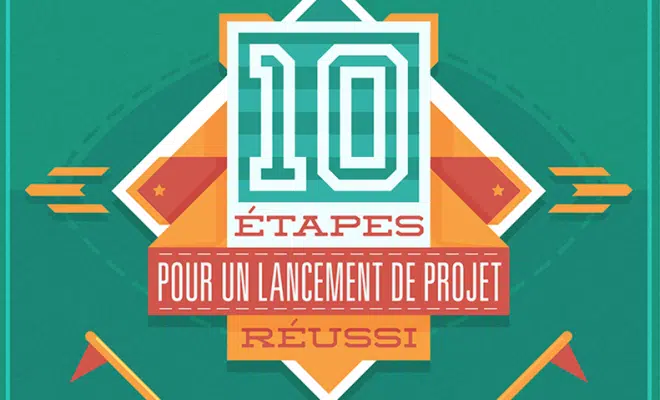 Infographie : 10 étapes pour un lancement de projet efficace: une liste de contrôle pour chefs de projet