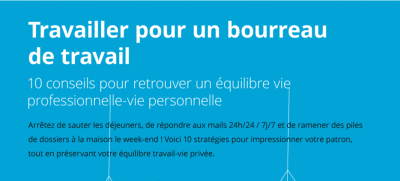 Infofraphie : Travailler pour un accro au travail : 10 conseils pour retrouver votre équilibre travail-vie personnelle