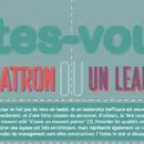 Infographie : Différences entre patron et leader : la lutte incessante entre pouvoir et leadership