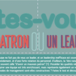 Infographie : Différences entre patron et leader : la lutte incessante entre pouvoir et leadership