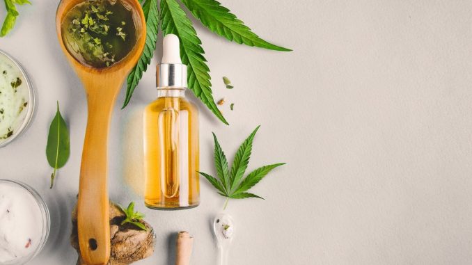 Produits et feuilles de cannabis