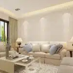 Sublimez votre salon avec notre sélection de papier peint beige haut de gamme