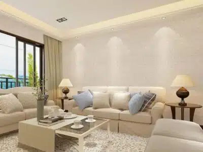 Sublimez votre salon avec notre sélection de papier peint beige haut de gamme