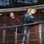 deux personnes en vêtements thermiques