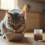 chat avec complement alimentaire