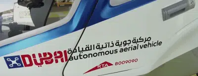 Drone-taxi en test à Dubaï