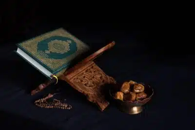 blue book beside brown wooden stick