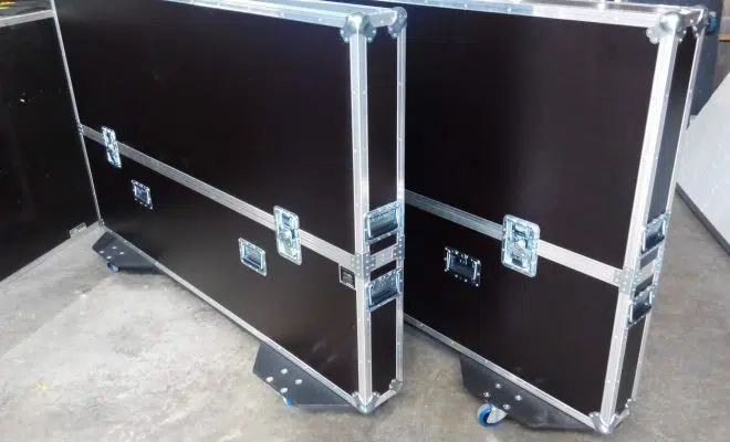 Ecrans dans Flightcases