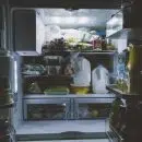 Intérieur du frigo américain