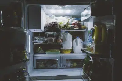 Intérieur du frigo américain