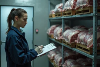 Tonne de viande avariée saisie dans une boucherie locale