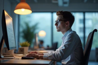 personne mécontente travail
