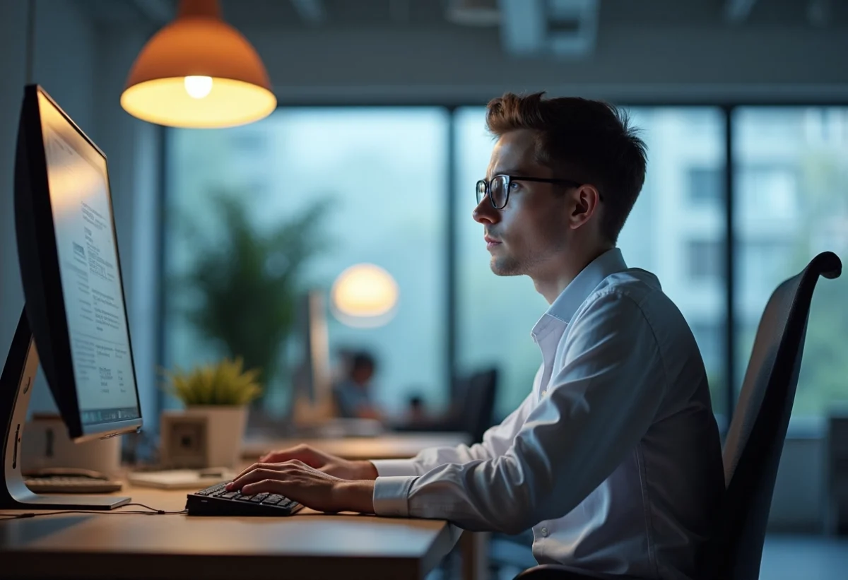 personne mécontente travail