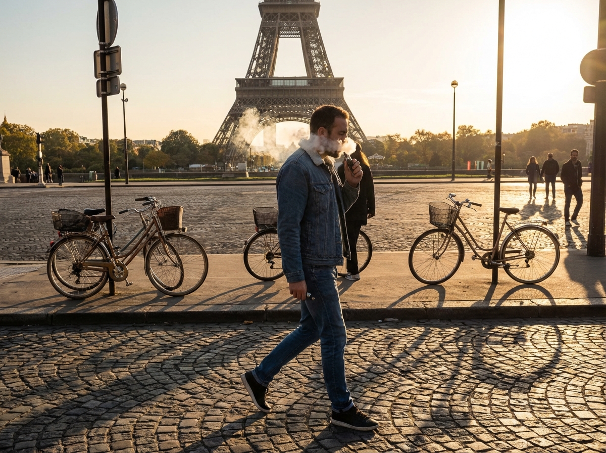 vapoteur dans paris
