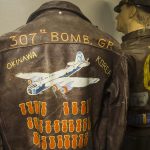 Ancinne veste d'aviateur pour homme datant de la guerre
